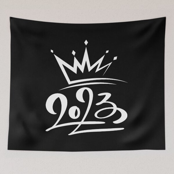 Item preview, HNY 2023,Happy New Year 2023 Crown White designed and sold by MokonoKokoro.