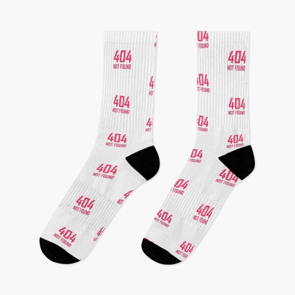Item preview, Pink and White 404 Not Found designed and sold by Summer-Winter.