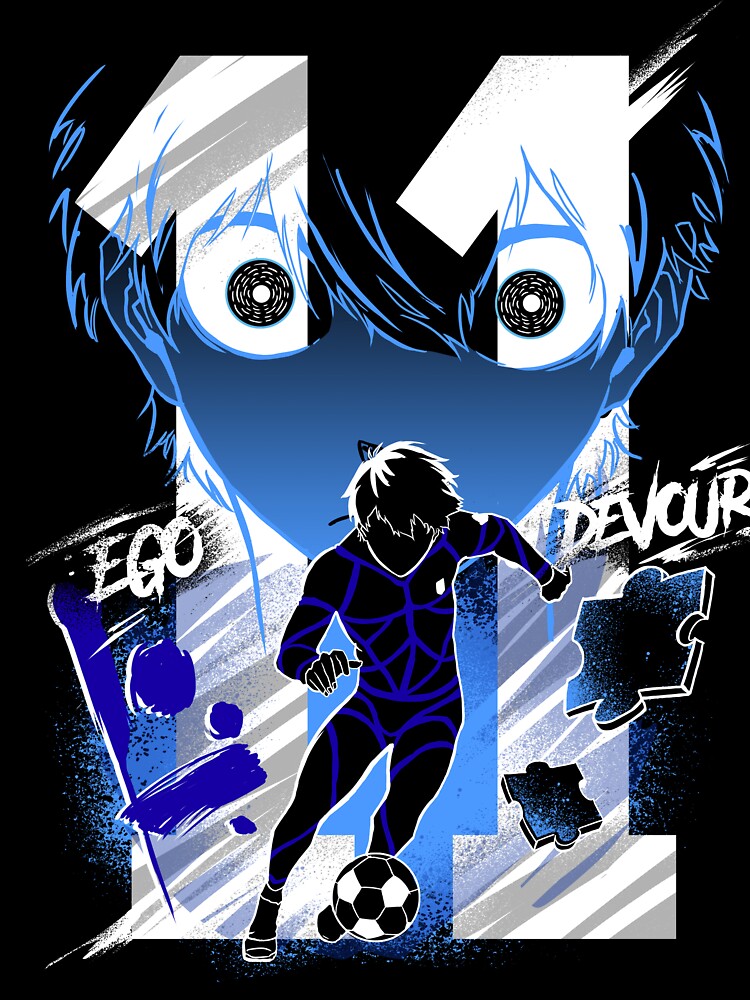 Devour the King Shirt Isagi Yoichi Blue Lock Shirt Isagi 