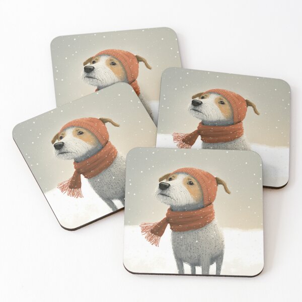 Item preview, Dog in winter designed and sold by NattyCorvus.