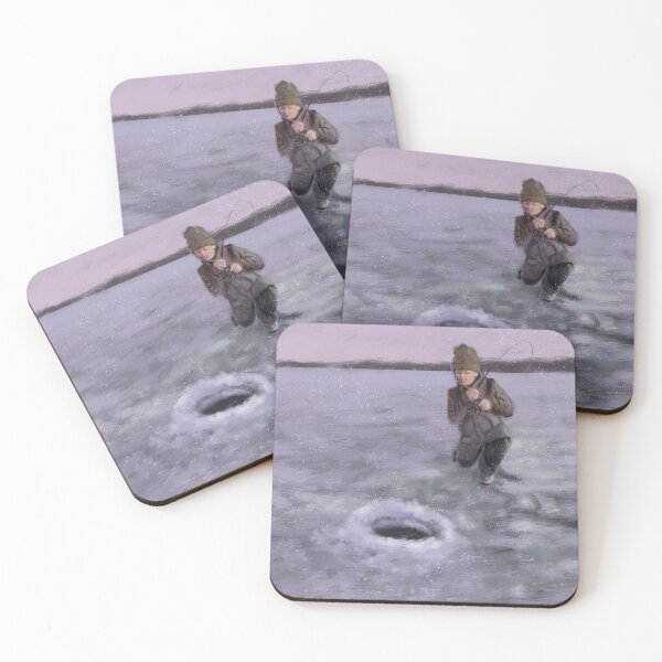 Item preview, Ice Fishing designed and sold by TheArtCave.