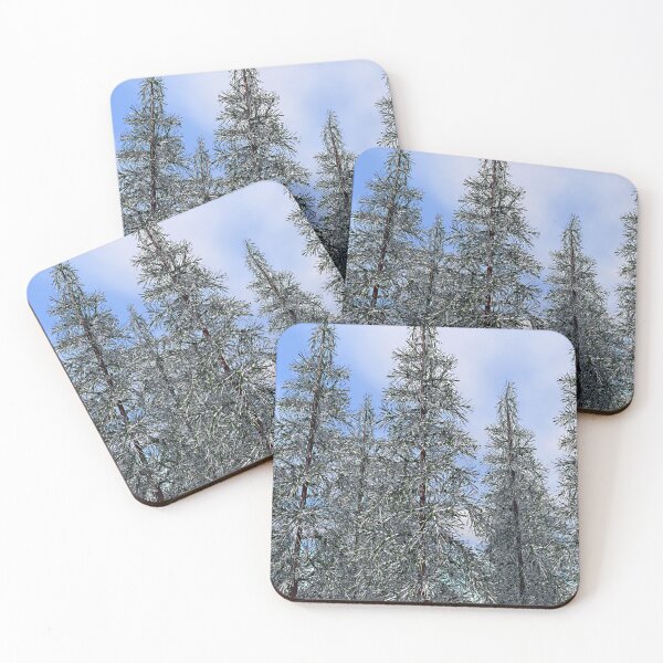 Item preview, Winter tops in the fir trees of the mountains designed and sold by alanoix.