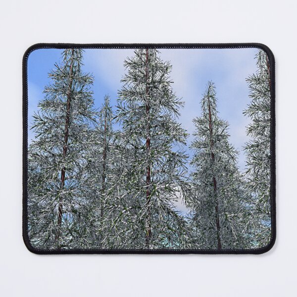 Item preview, Winter tops in the fir trees of the mountains designed and sold by alanoix.