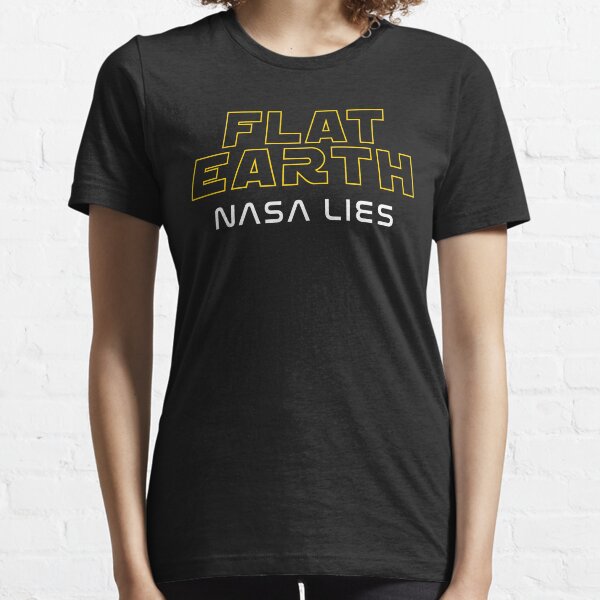 Flat Earth NASA LIES Essential T-Shirt