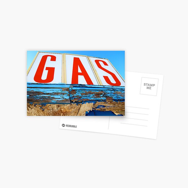 GAS! Postcard