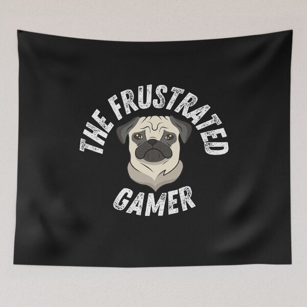 Item preview, The frustrated gamer dog designed and sold by gulnaz797.