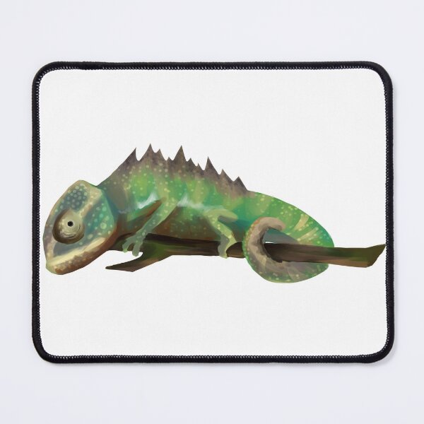 Item preview, Chameleon on a Stick Painting designed and sold by DukkyDuck.