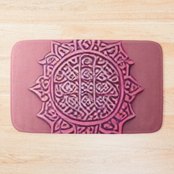 Item preview, pink mosaic and ancient Arab Islamic writing/ piece of art designed and sold by MaissaArt.