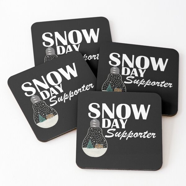 Item preview, Snow Day Supporter Winter nights Make it snow designed and sold by LilaDiams.