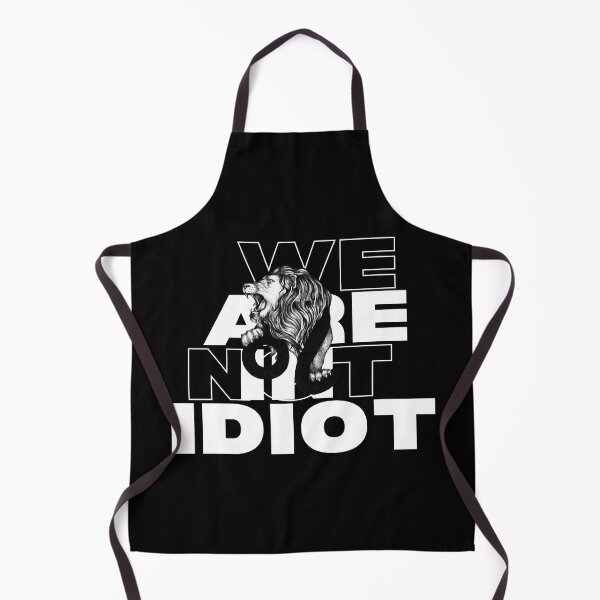 Item preview, Copie de WE ARE NOT IDIOT. designed and sold by ELEGANTRETRO.