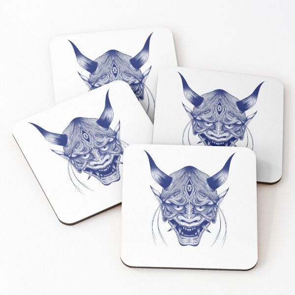 Artikelvorschau, Oni-Masken-Dämon entworfen und verkauft von skish-the-fish.