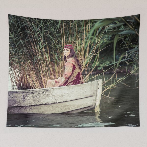 Item preview, Kyra Frosini - Lady with greek traditional costume on the boat designed and sold by Lefteris Betsis.