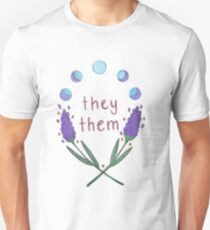 they them pronouns Unisex T-Shirt