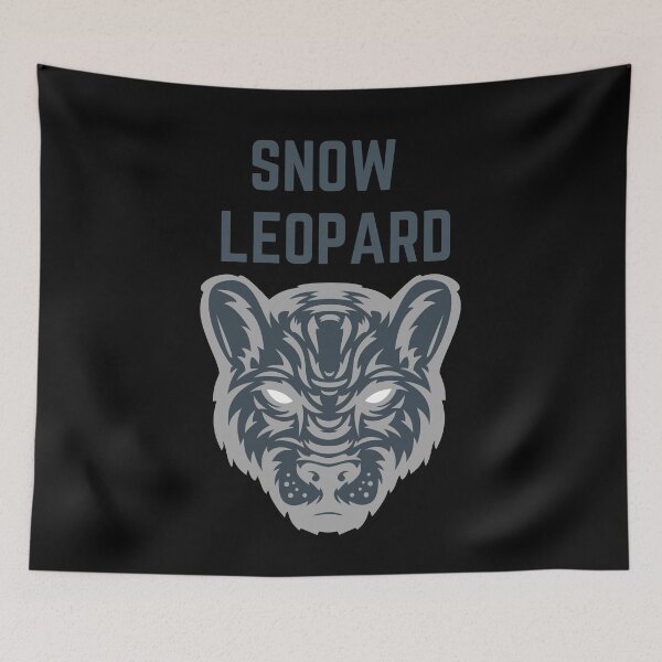 Item preview, Snow Leopard designed and sold by ChachiArts.