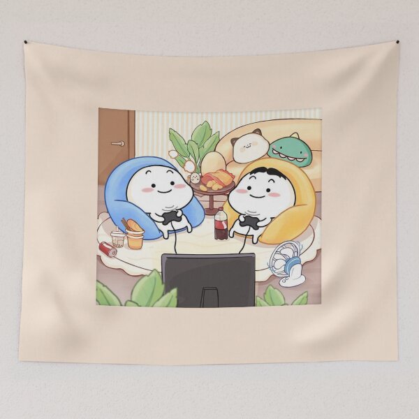 Item preview, Couple Pentol Are Playing Video Games Together designed and sold by malconerh.