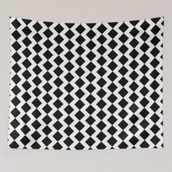 Item preview, Black and White Zig Zag designed and sold by STHogan.