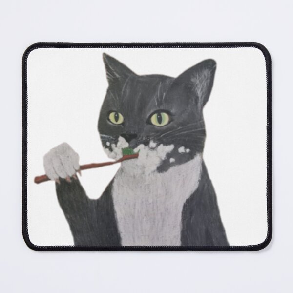 Item preview, Misha the cat Dental Design designed and sold by guaka-molly.