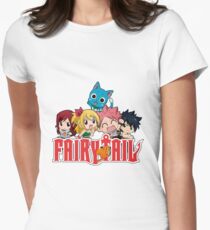 Fairy Tail Chibi Women's Fitted T-Shirt
