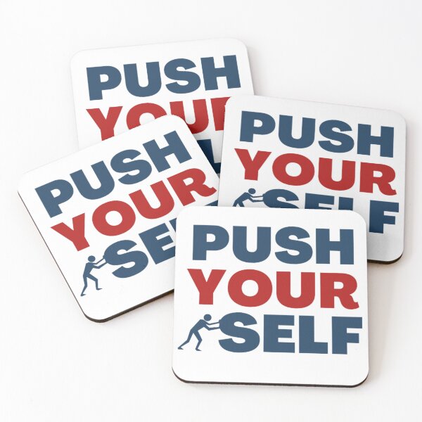 Item preview, Push Your Self  designed and sold by Aadiimanavv.