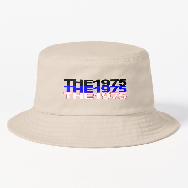 1975 sticker logo Matty Healy Being funny in a foreign language Bucket Hat