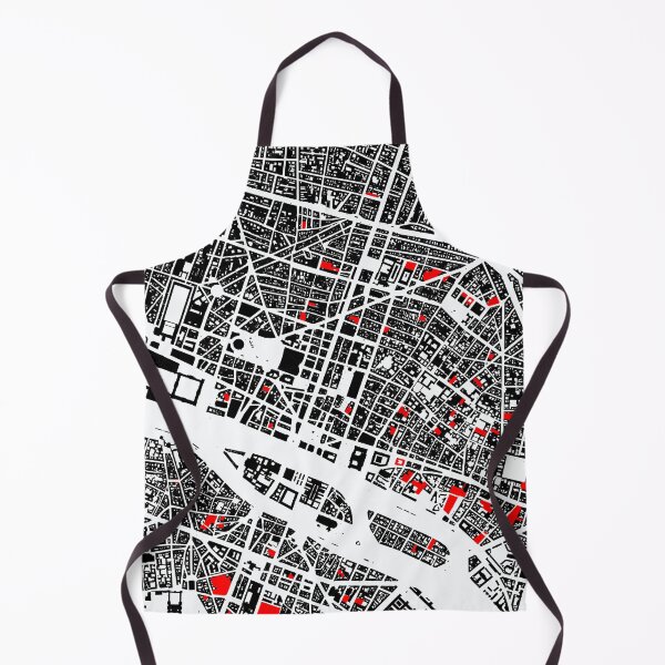 Item preview, Map of Paris, France, with its schools in color designed and sold by jean-nicolas.