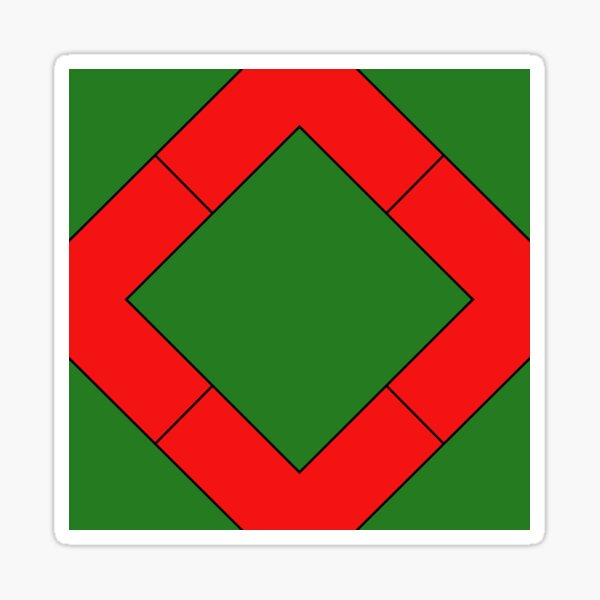 Item preview, Red and Green Tessellation designed and sold by FireLemur.