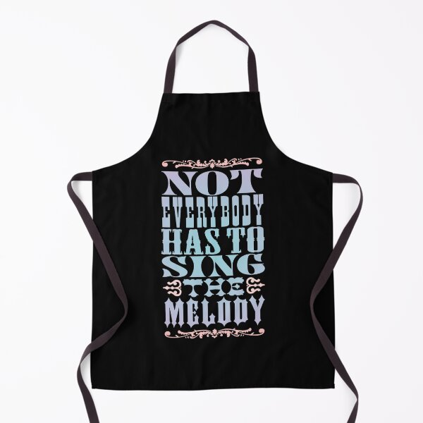 Item preview, Not everybody has to sing the melody v.5 designed and sold by x1brett.