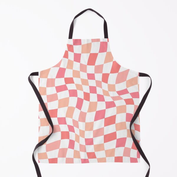 Item preview, Trippy Checks in Blush and Pink Tones on White designed and sold by kierkegaard.