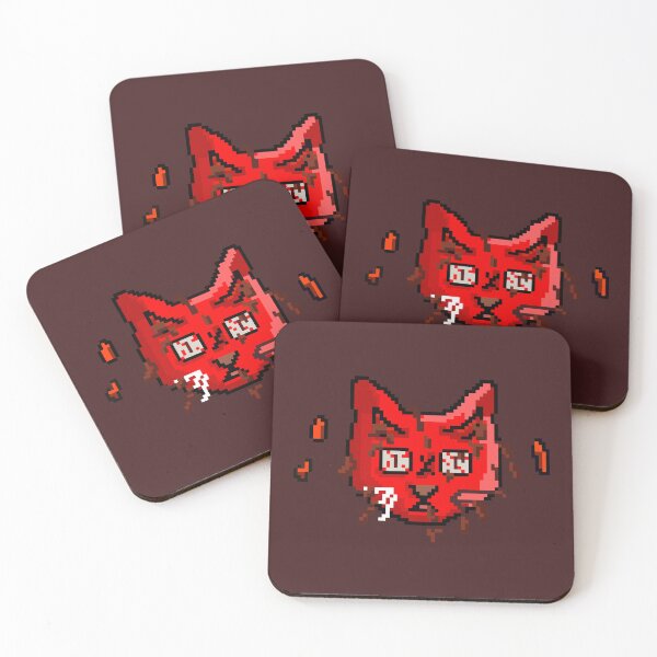 Item preview, Devil cat - pixel art designed and sold by Sweet Bee's.