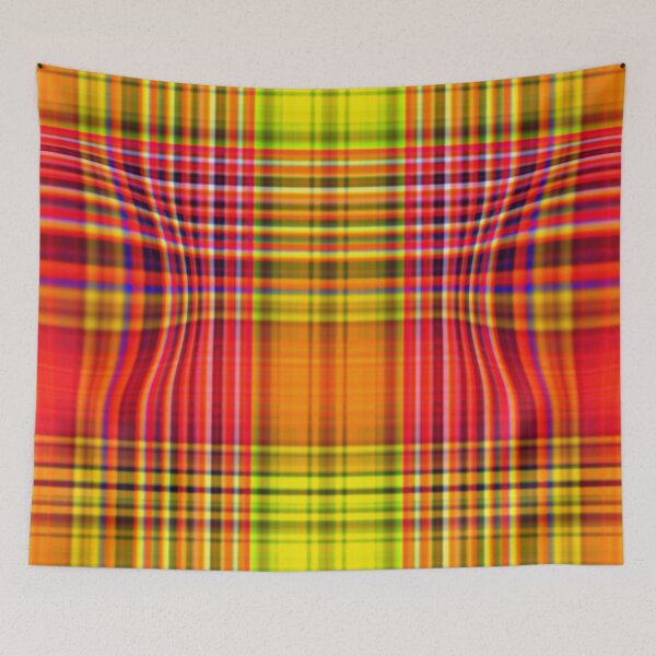 Item preview,   SPECIAL CARIBBEAN CHRISTMAS SOUVENIRS - UNIQUE ABSTRACT GEOMETRIC CARIBBEAN VOLUME PAINTING - INNOVATIVE DESIGN OF TRADITIONAL GUADELOUPEAN MADRAS - I LOVE GUADELOUPE GWADA KARUKERA. designed and sold by Ralek.