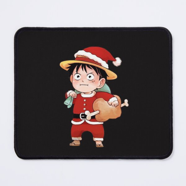 Item preview, anime christmas one piece luffy designed and sold by FROMmetoyou1.