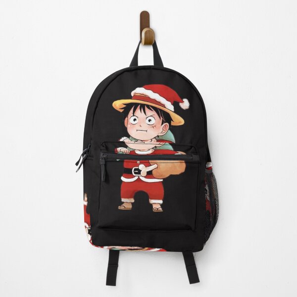 Item preview, anime christmas one piece luffy designed and sold by FROMmetoyou1.