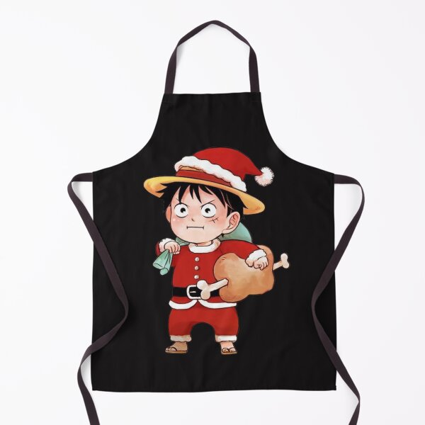 Item preview, anime christmas one piece luffy designed and sold by FROMmetoyou1.