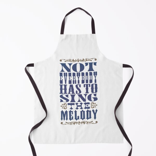 Item preview, Not everybody has to sing the melody v.6 designed and sold by x1brett.