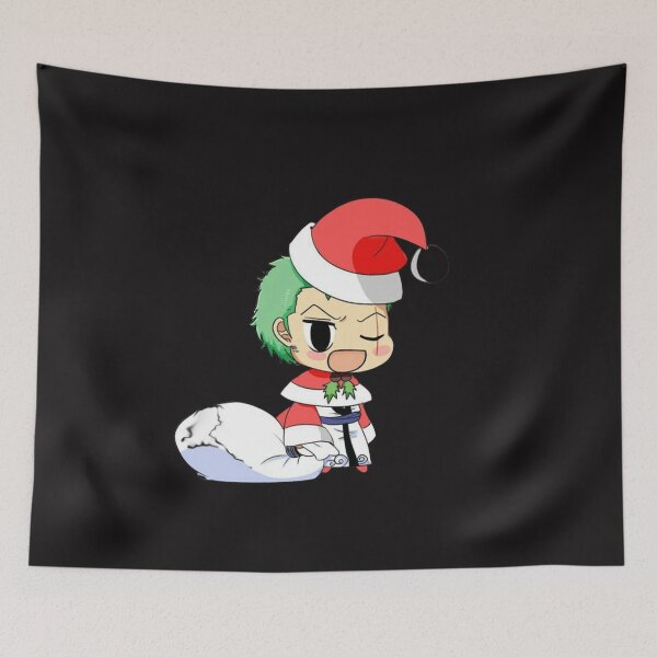 Item preview, anime christmas one piece zoro designed and sold by FROMmetoyou1.