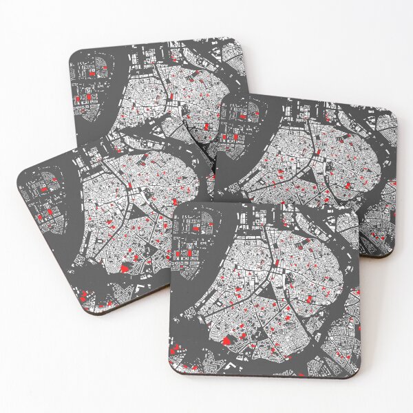 Item preview, Map of Anvers, Belgium,  with its schools in color designed and sold by jean-nicolas.