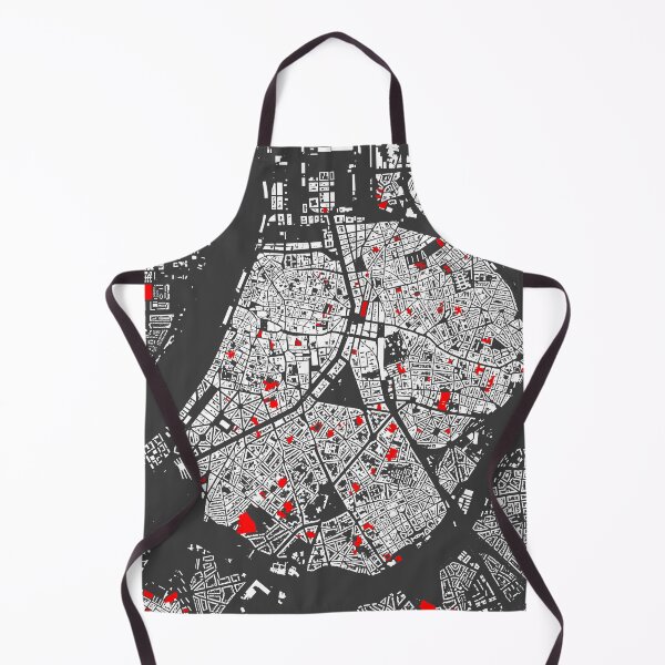Item preview, Map of Anvers, Belgium, with its schools in color designed and sold by jean-nicolas.