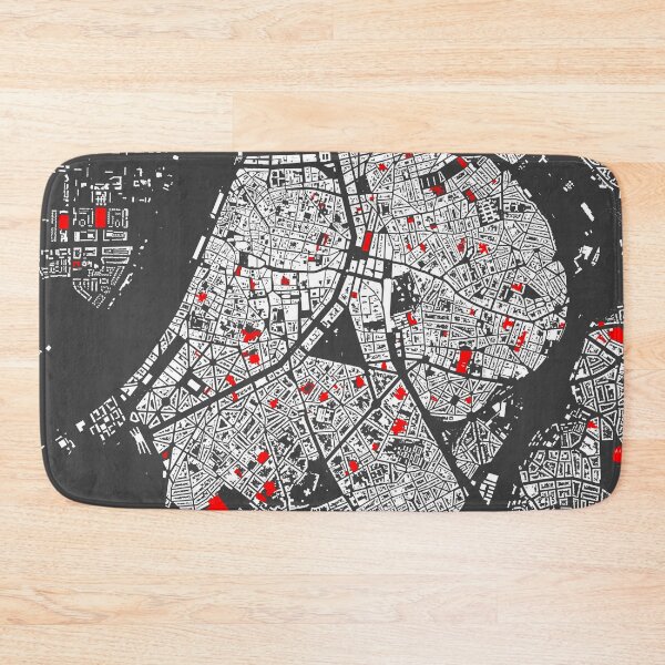 Item preview, Map of Anvers, Belgium,  with its schools in color designed and sold by jean-nicolas.