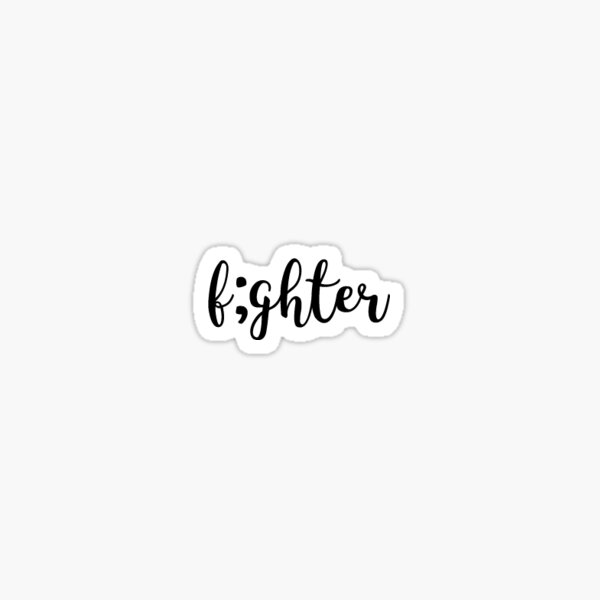Fighter Sticker