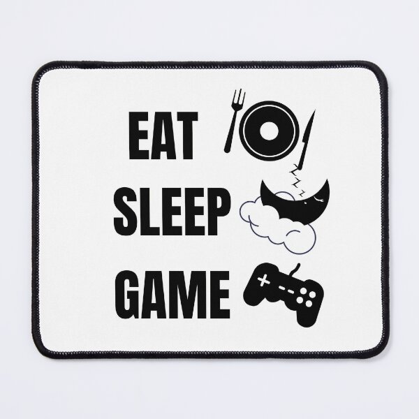 Item preview, eat sleep game designed and sold by aimadbro.