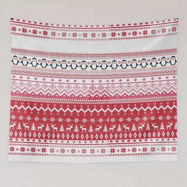 Item preview, Christmas Knitted Texture Knitted Christmas Seamless Pattern  designed and sold by Apkdesigner.
