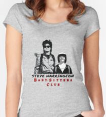 Steve Harrington - Babysitters Club Women's Fitted Scoop T-Shirt