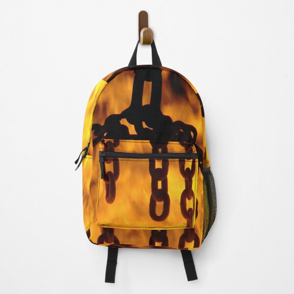 Item preview, Chains hanging in the flames of a blazing fire. designed and sold by claireseyeview.