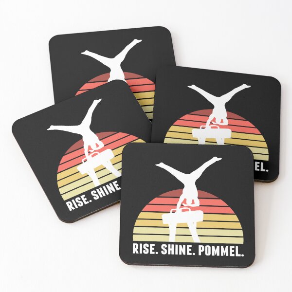 Item preview, Rise Shine Pommel Horse Mens Gymnastics designed and sold by Epic Love Designs.