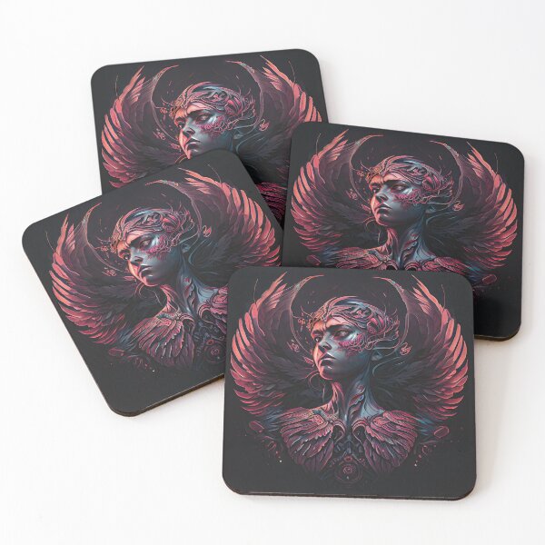 Item preview, Archangel Camael Illustration designed and sold by OccultDreams.