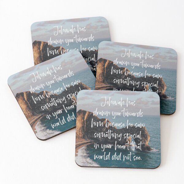 Item preview, JEHOVAH HAS DRAWN YOU TOWARDS HIM (Sea) designed and sold by Paper Bee Gift Shop.
