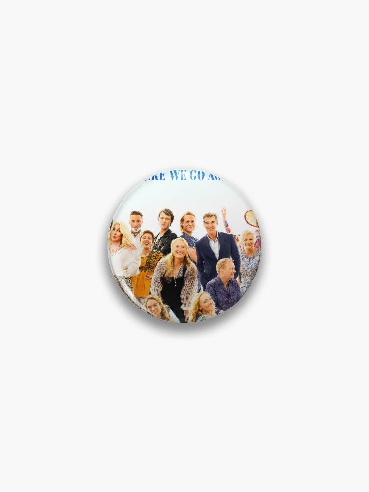 Mamma Mia Poster Pin for Sale by Osumarts