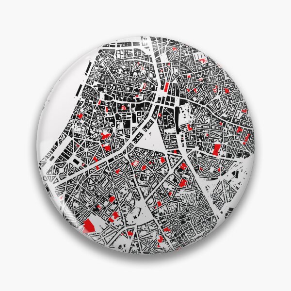 Item preview, Copie de Map of Anvers, Belgium,  with its schools in color designed and sold by jean-nicolas.