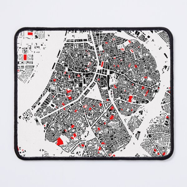 Item preview, Copie de Map of Anvers, Belgium,  with its schools in color designed and sold by jean-nicolas.