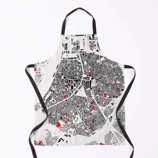 Item preview, Copie de Map of Anvers, Belgium, with its schools in color designed and sold by jean-nicolas.